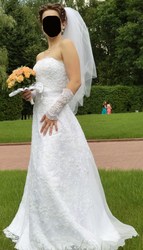 Свадебное платье р.44-48 (г.Лида)